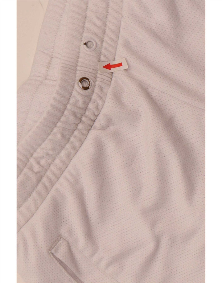 Kappa Herren-Sportshorts, Größe S, Weiß, Farbblock