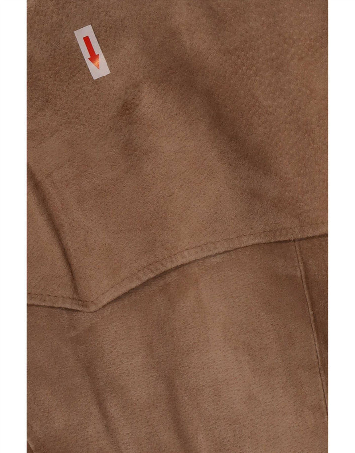 Peter Werth Damen Wildlederjacke UK 18 XL Beige Leder Classic