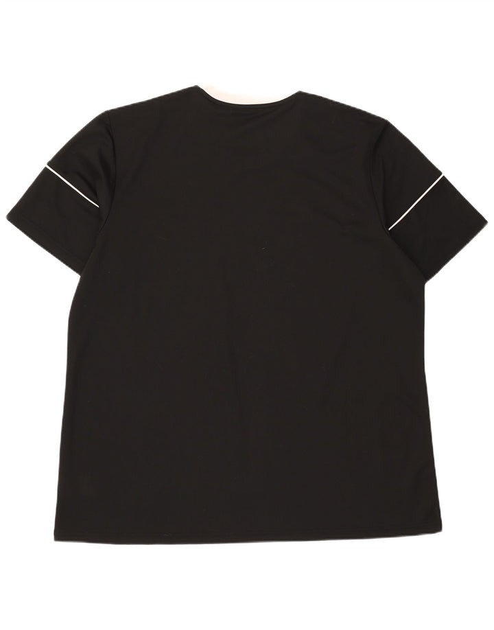 Adidas Herren Aeroready T-Shirt Top 2XL Schwarz Polyester