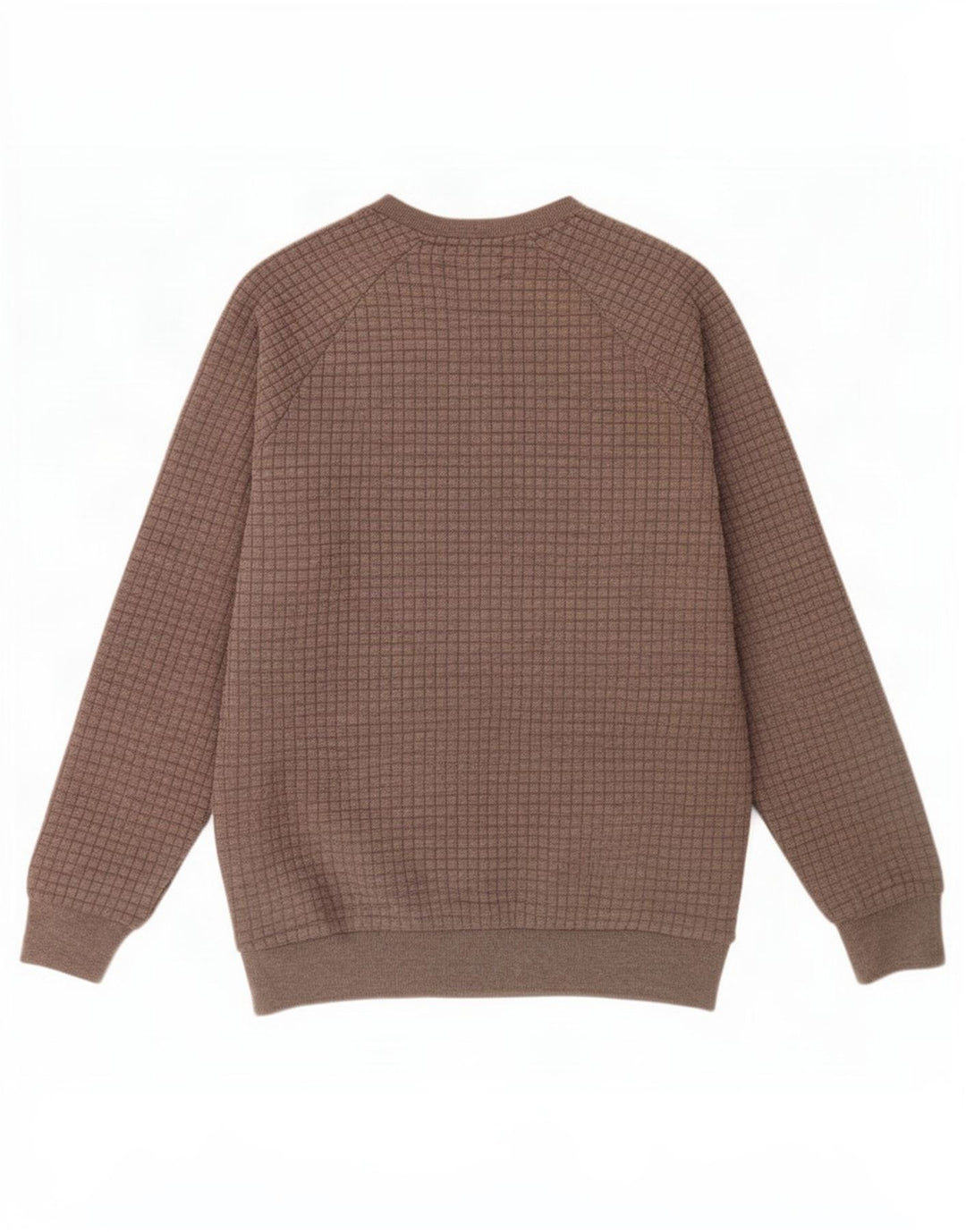 Zara Herren Sweatshirt Pullover XL grau kariert Polyester