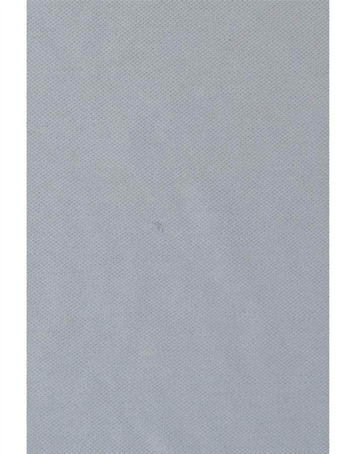 Lacoste Herren-Poloshirt, Größe 3, klein, blaue Baumwolle