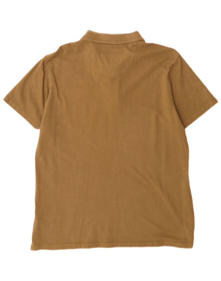 Weird Fish Herren-Poloshirt, groß, Khaki, Baumwolle