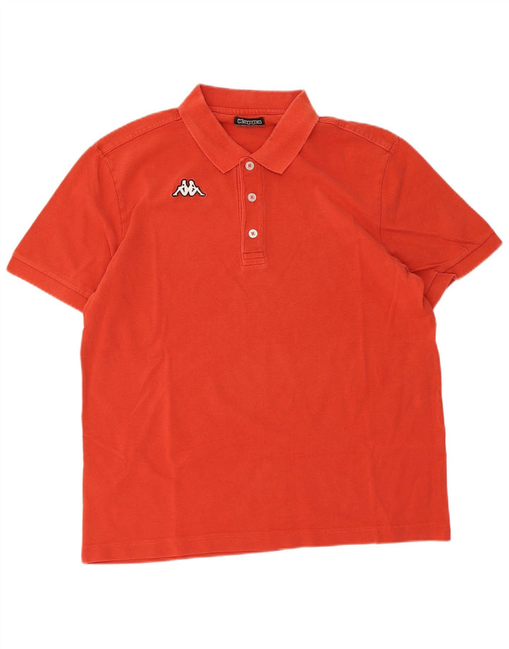 KAPPA Herren Poloshirt Large Rot