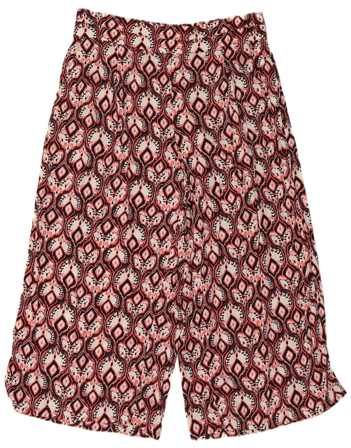 Marks & Spencer Damen-Hose, kurz geschnitten, UK 16, Größe L, W34, L24, mehrfarbig