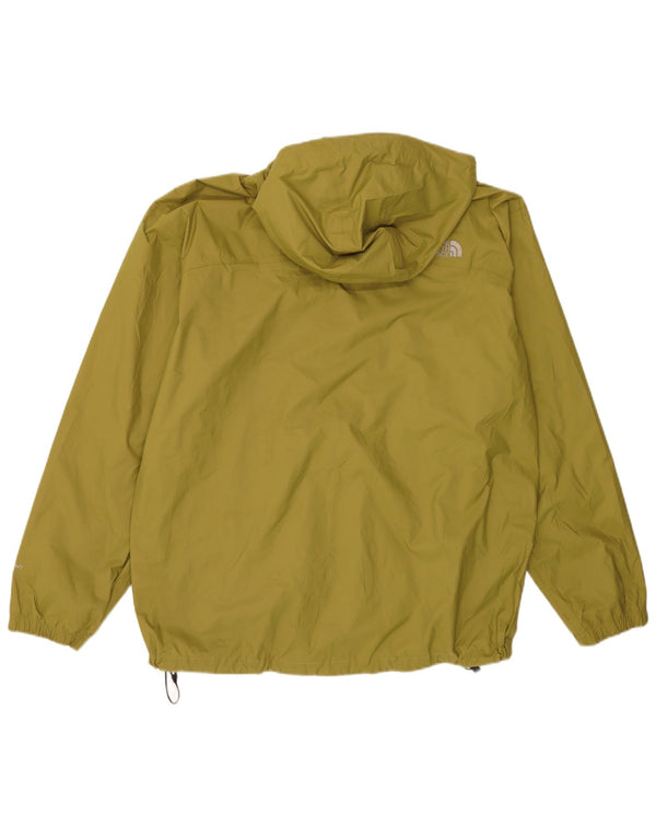 The North Face Herren-Regenjacke mit Kapuze, UK 42 XL, grünes Nylon