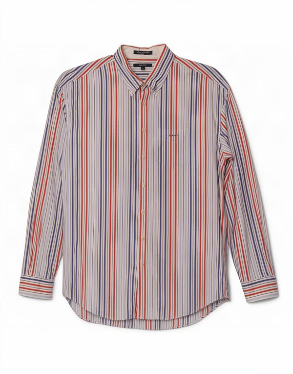 Gant Herrenhemd 3XL Mehrfarbig gestreift