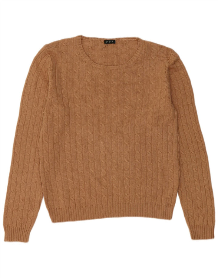 J. Crew Damen-Pullover mit U-Boot-Ausschnitt, UK 14, Mittelbraun