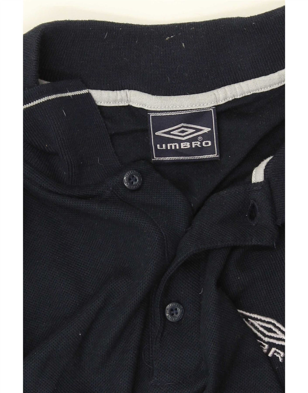 Umbro Herren-Poloshirt, großes marineblaues Polyester