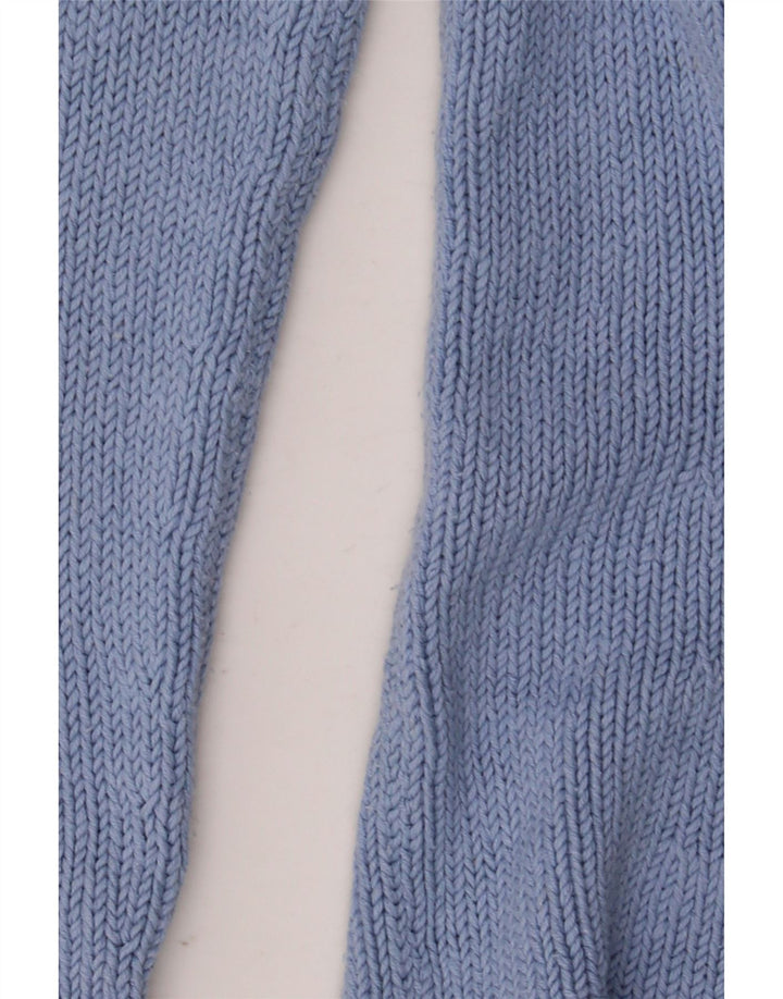 Boden Damen-Cardigan-Pullover UK 14 Mittelblaue Seide