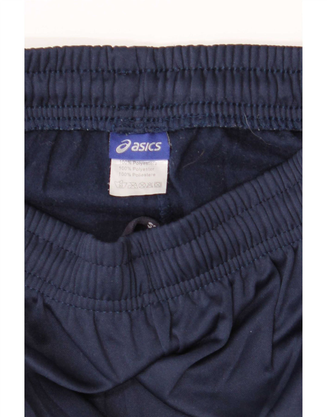 Asics Herren-Trainingshose, Jogginghose, klein, marineblau, Polyester