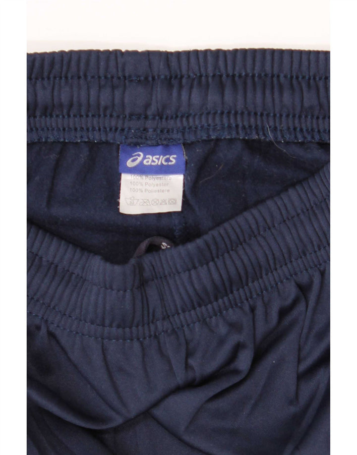 Asics Herren-Trainingshose, Jogginghose, klein, marineblau, Polyester