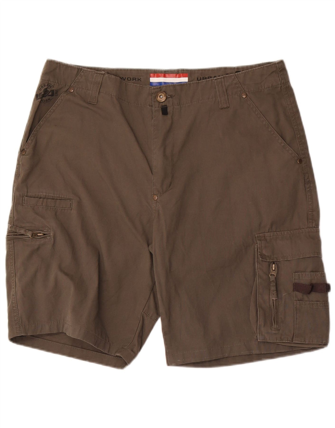 Issa Herren Cargo-Shorts, Größe L, W36, Khaki
