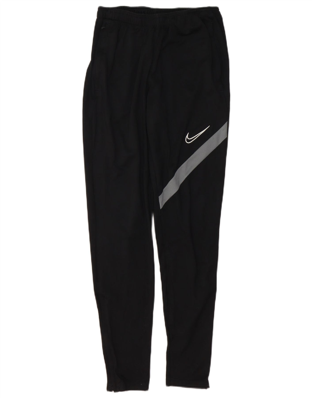 Nike Herren-Trainingshose, Größe S, Schwarz, Colourblock-Polyester