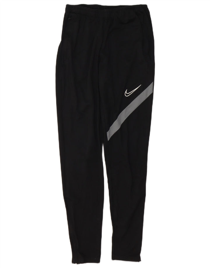 Nike Herren-Trainingshose, Größe S, Schwarz, Colourblock-Polyester