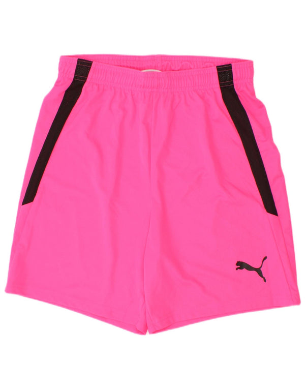 Puma Mädchen Sport Shorts 15–16 Jahre Rosa Farbblock