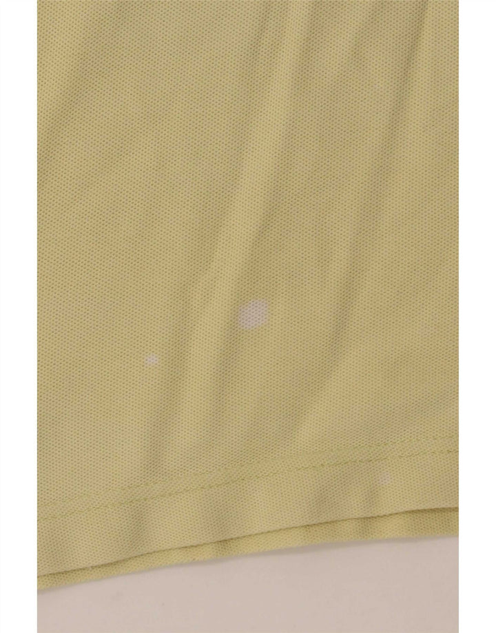 Fila Damen Poloshirt UK 14 Mittelgelb