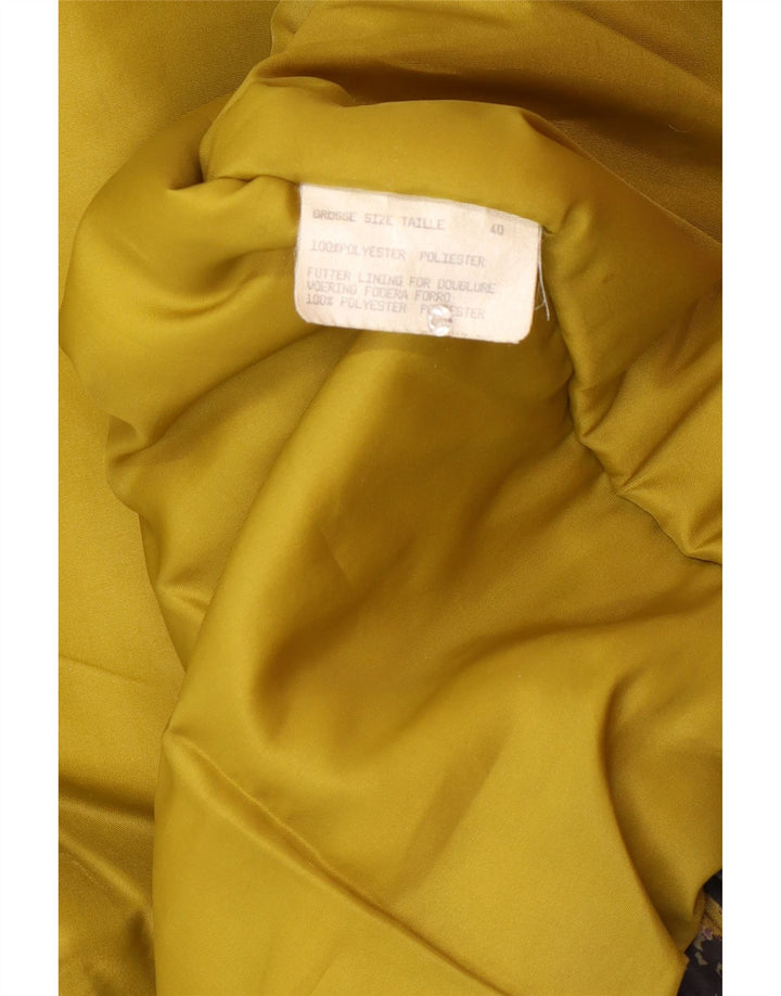 Vintage Damen Windjacke EU 40 Medium Mehrfarbig Geometrisch