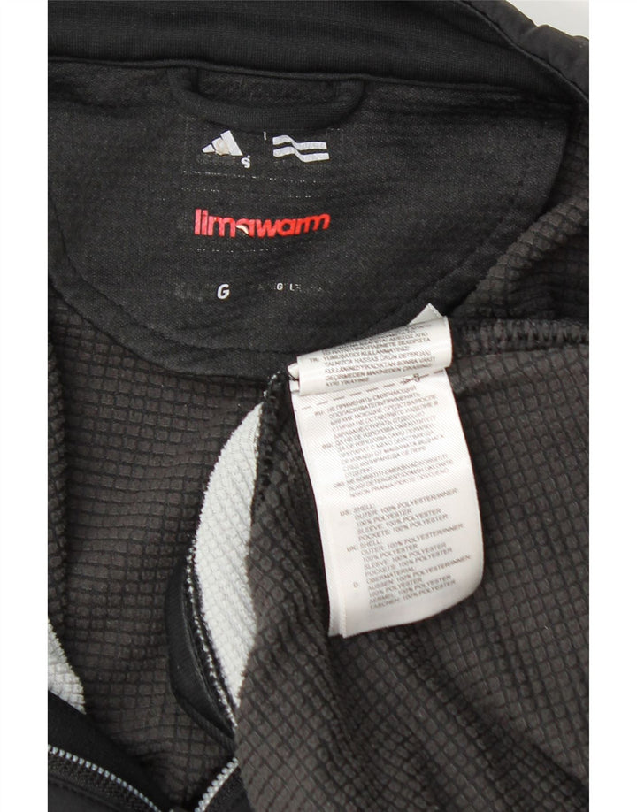 Adidas Herren Climawarm Trainingsanzug Top Jacke XL Schwarz Polyester