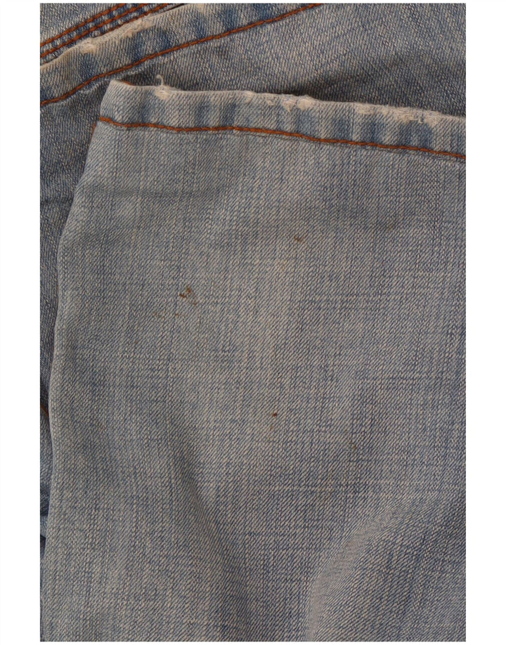 RIFLE Herren Loose Jeans W31 L30 Blaue Baumwolle