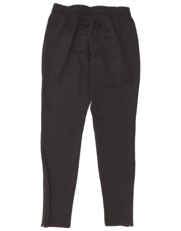 Nike Damen Dri Fit Trainingshose UK 10 Small Schwarz Polyester