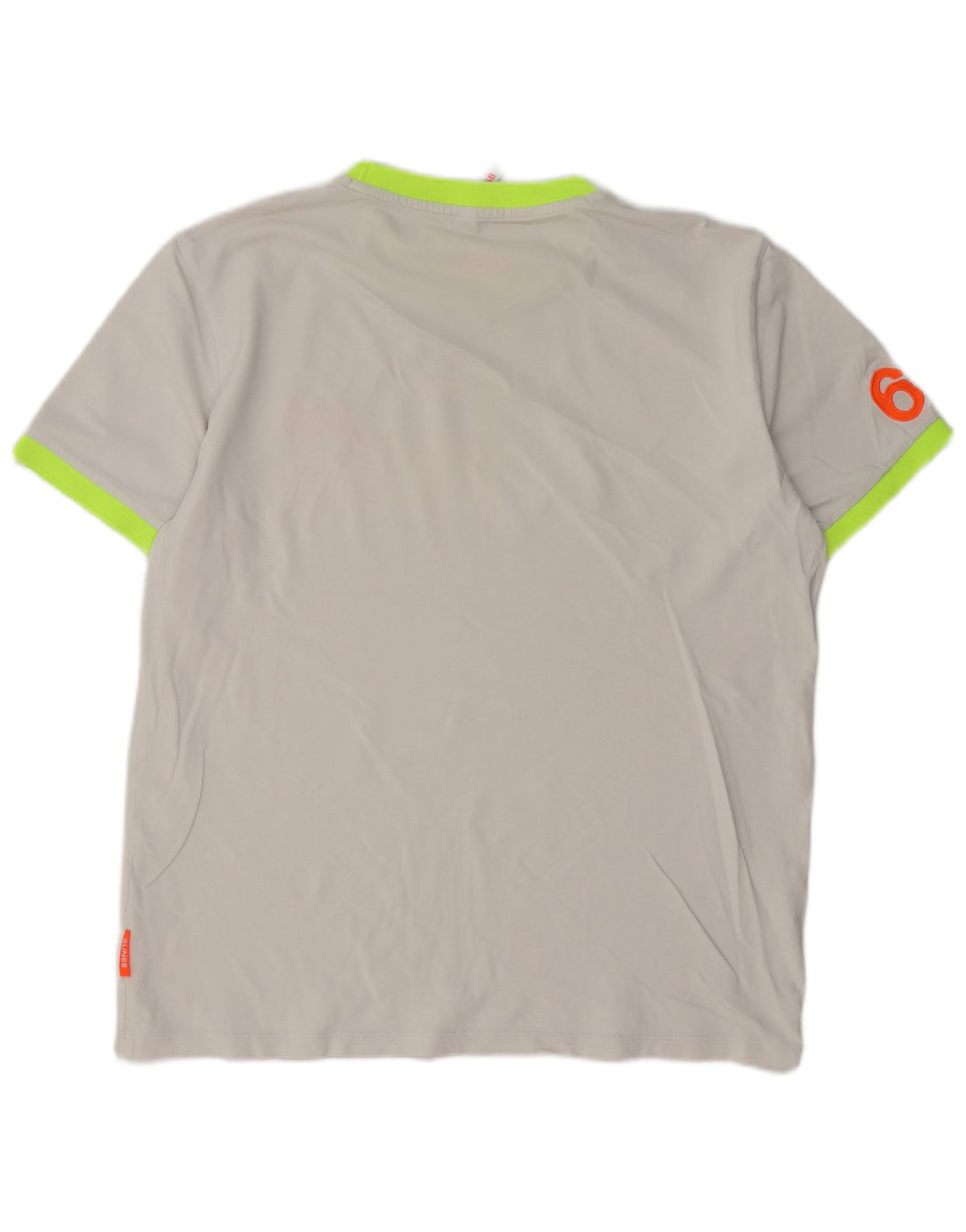 Sun68 Herren-T-Shirt mit Grafik, 2XL, graue Baumwolle