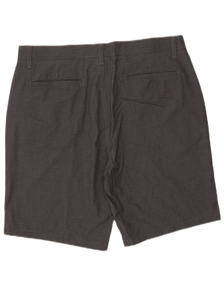 Hurley Herren Chinoshorts W36 Large Grau Polyester