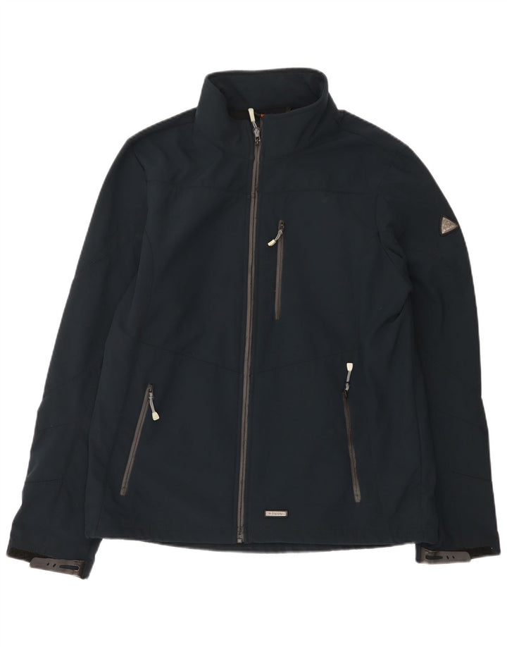 Iguana Herren Windjacke UK 40 Large Marineblau