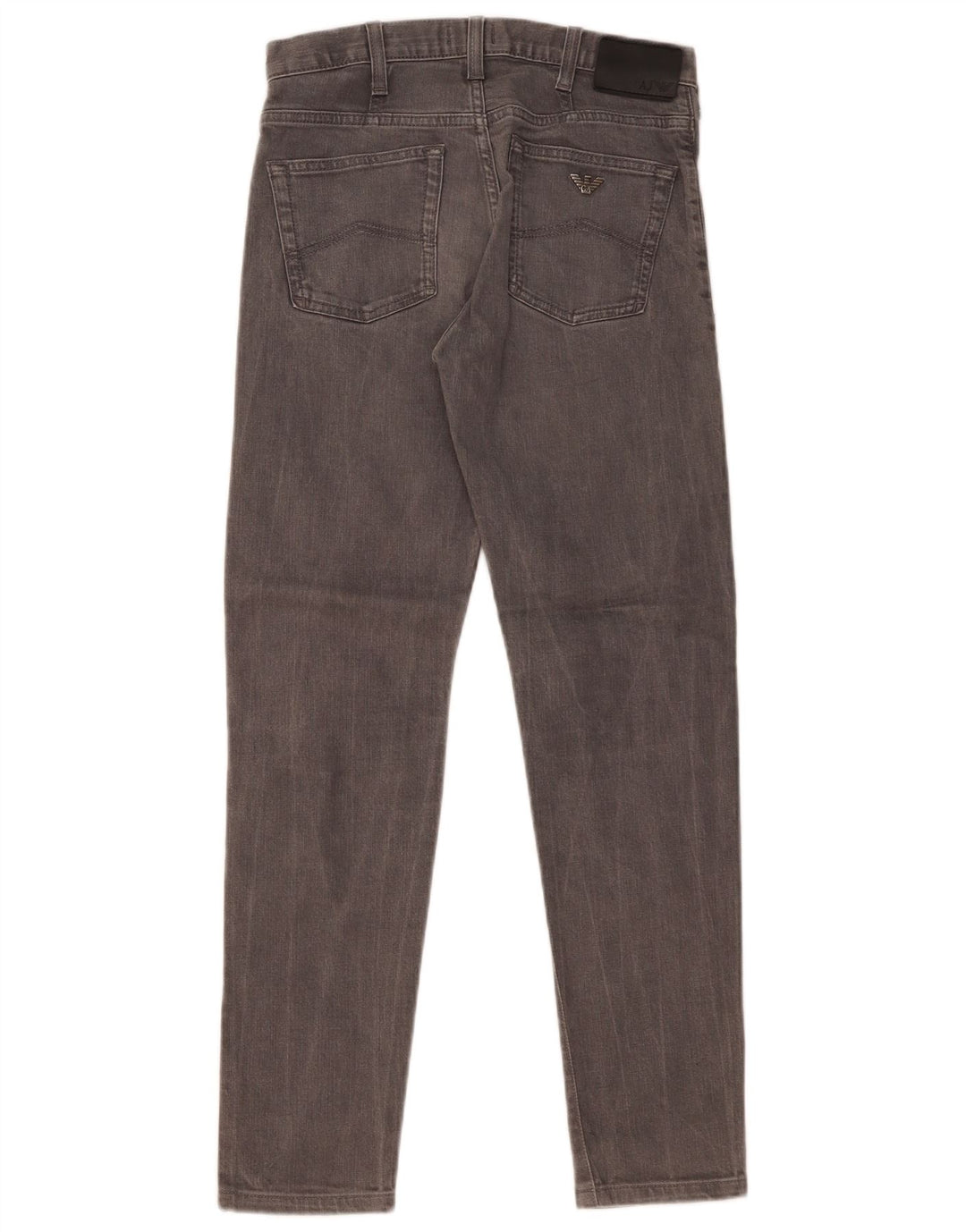 Armani Herren Slim Jeans W28 L29 Graue Baumwolle