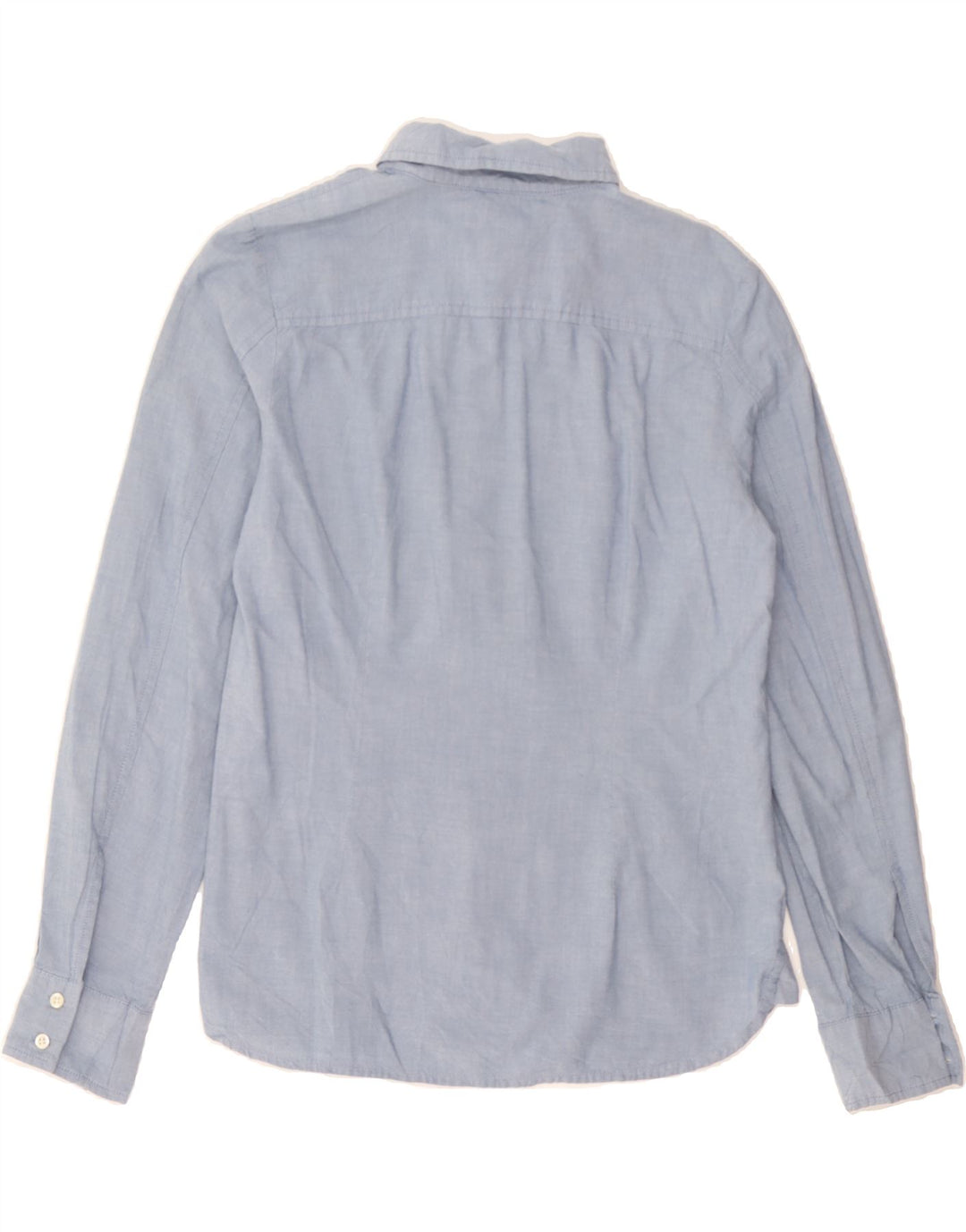 TOMMY HILFIGER Womens Shirt UK 14 Medium Blue Vintage Tommy Hilfiger and Second-Hand Tommy Hilfiger from Messina Hembry 