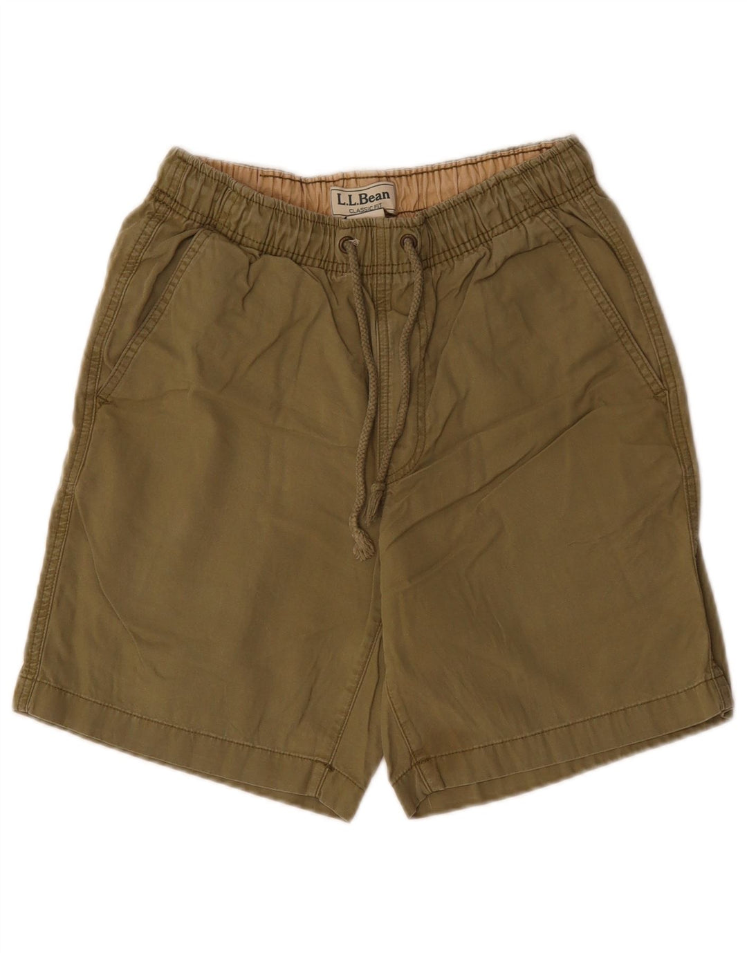 L.L.Bean Herren-Shorts mit klassischer Passform, Größe S, Größe 27, Khaki, Baumwolle