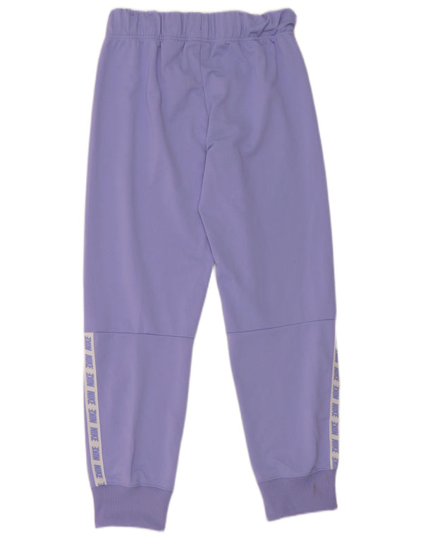 Nike Mädchen-Trainingshose mit Grafik, Jogger, 12–13 Jahre, lila, Polyester
