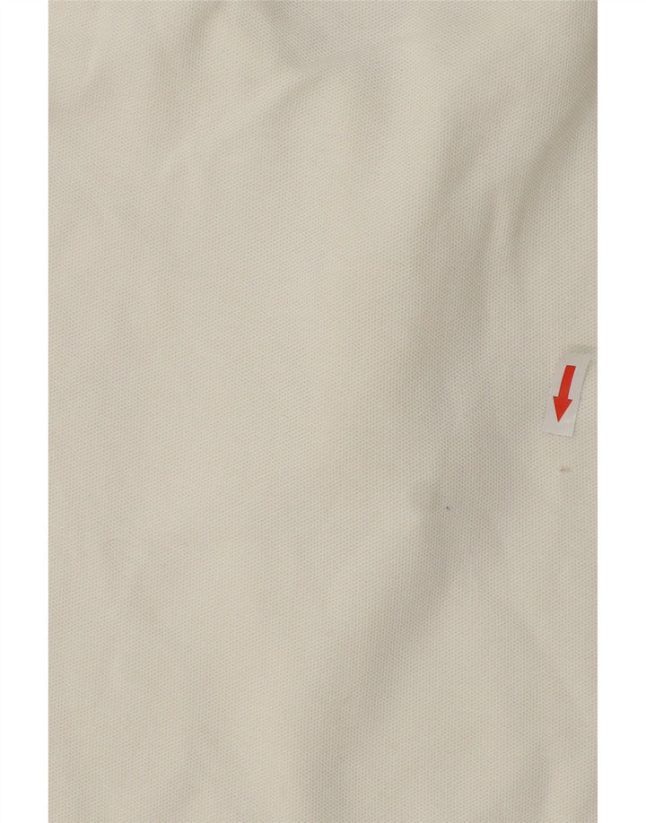 Fila Herren-Poloshirt aus mittelweißer Baumwolle