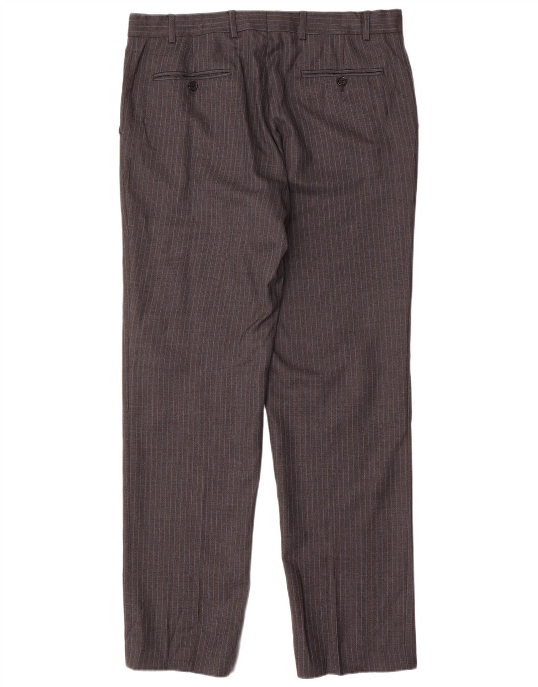 Jaeger Herren-Anzug mit 2 Knöpfen, 2-teilig, UK 42, XL, W36, L34, grau, Nadelstreifen, klassisch