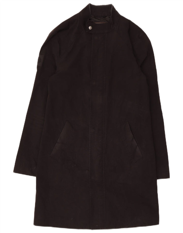 Pretty Green Herrenmantel UK 36 Small Schwarz Polyester