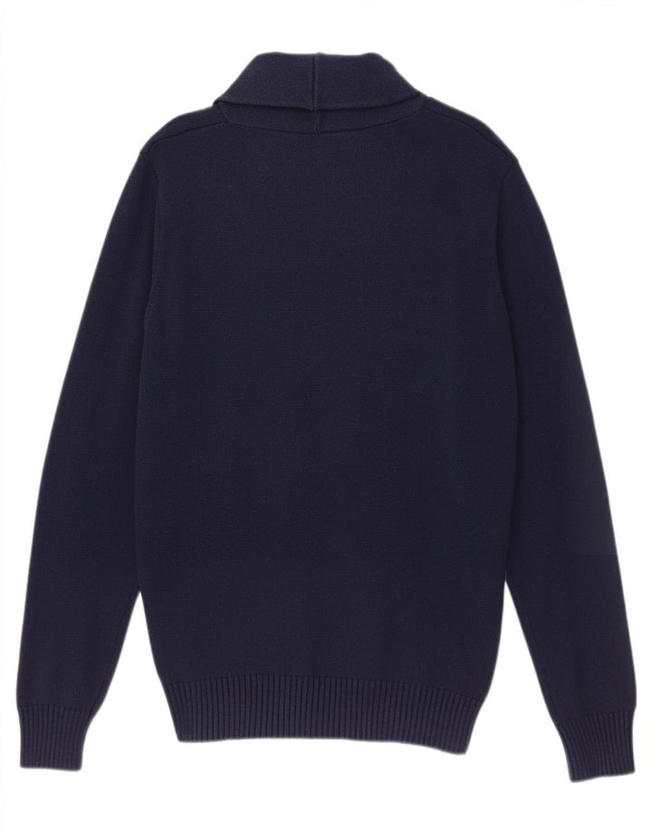 Jack & Jones Herren-Strickjacke, groß, marineblau, Baumwolle