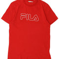 FILA Herren Grafik T-Shirt Top XS Rot