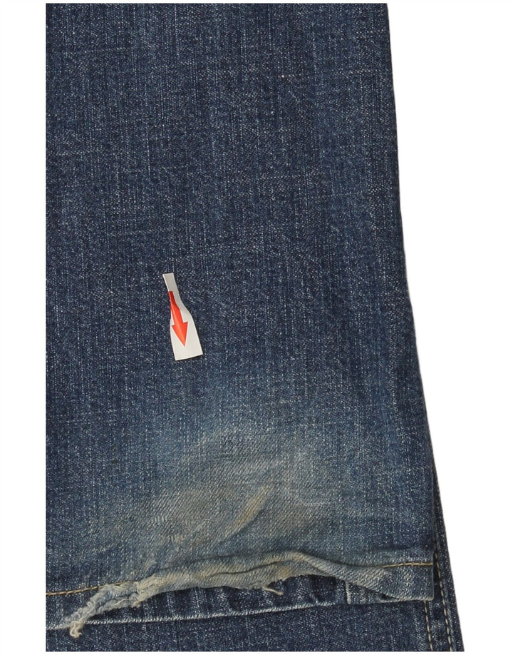 Diesel Damen Bootcut Jeans W30 L32 Blaue Baumwolle