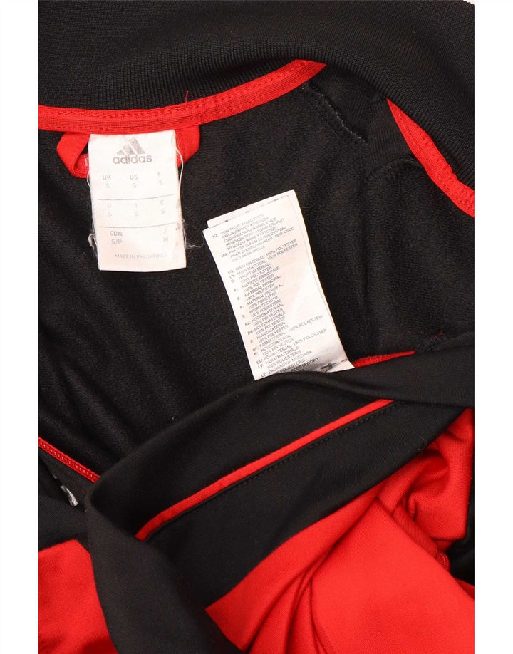 Adidas Herren-Trainingsanzug-Oberteil, Jacke, Größe S, Schwarz, Colourblock-Polyester
