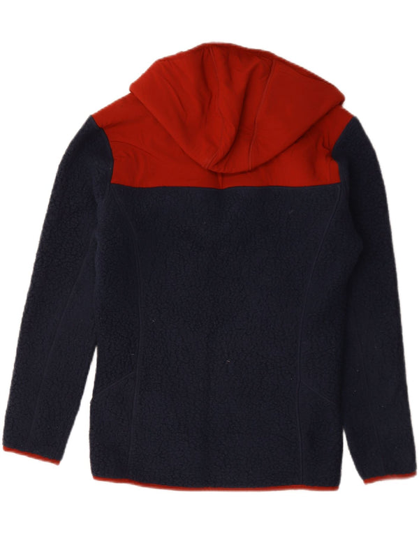 Berghaus Herren-Fleecejacke mit Kapuze, UK 34, XS, Marineblau, Farbblock-Polyester
