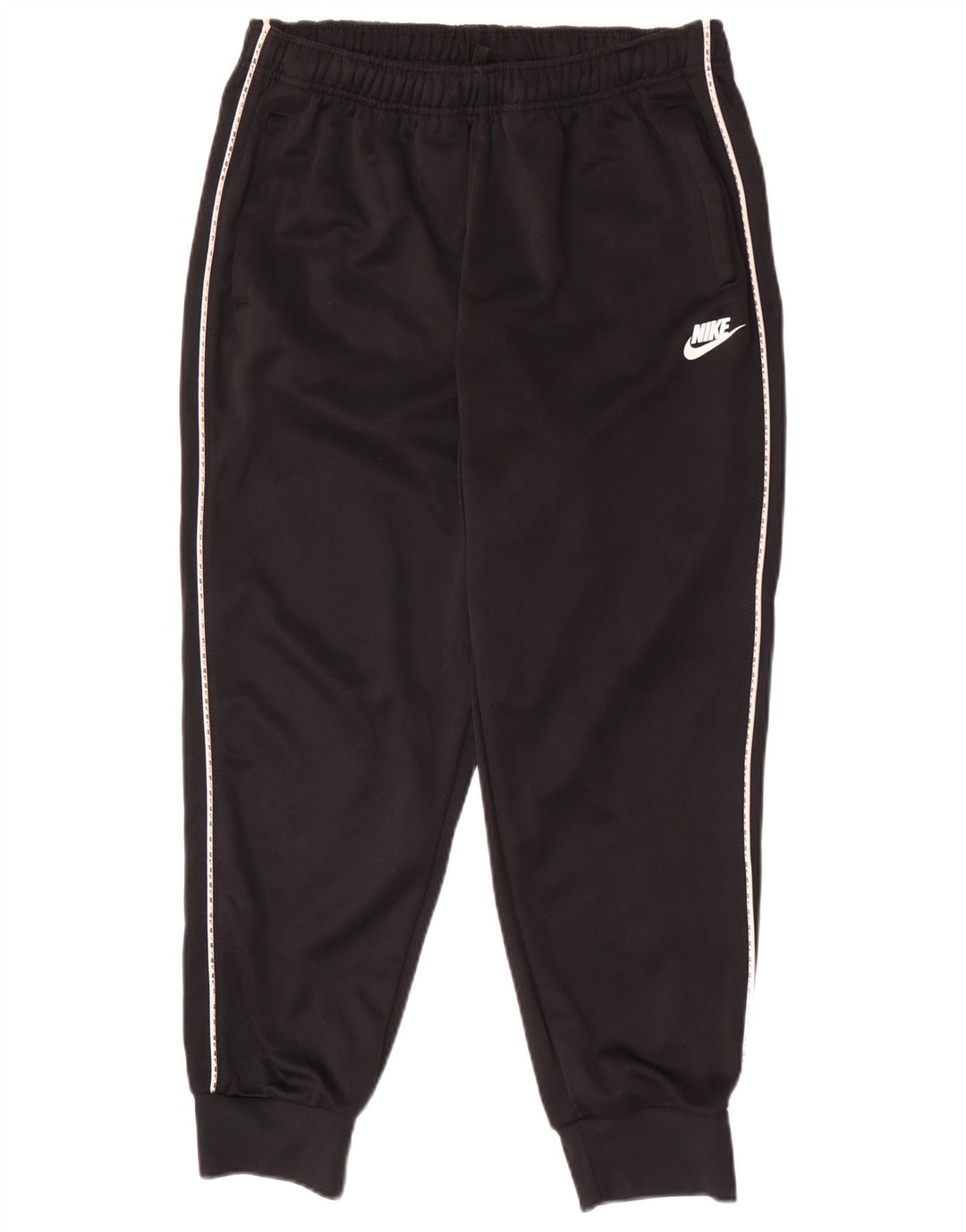 Nike Herren-Trainingshose mit Grafik, mittelgroß, schwarz, Polyester