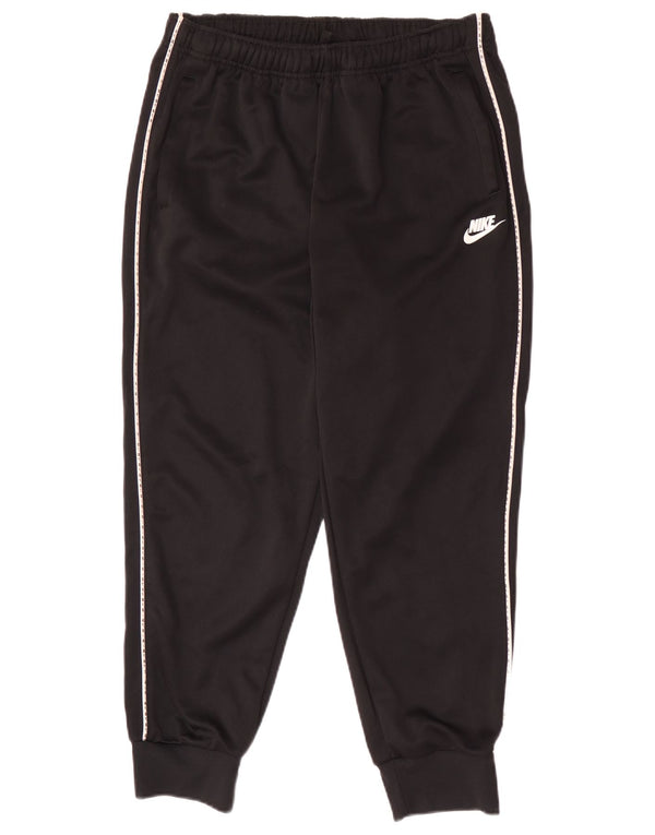 Nike Herren-Trainingshose mit Grafik, mittelgroß, schwarz, Polyester