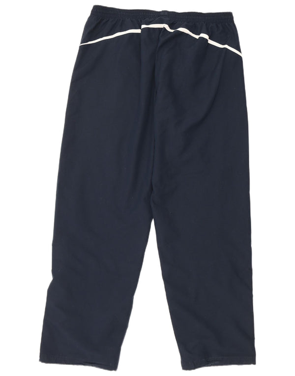 Nike Herren-Trainingshose XL, marineblaues Colourblock-Polyester