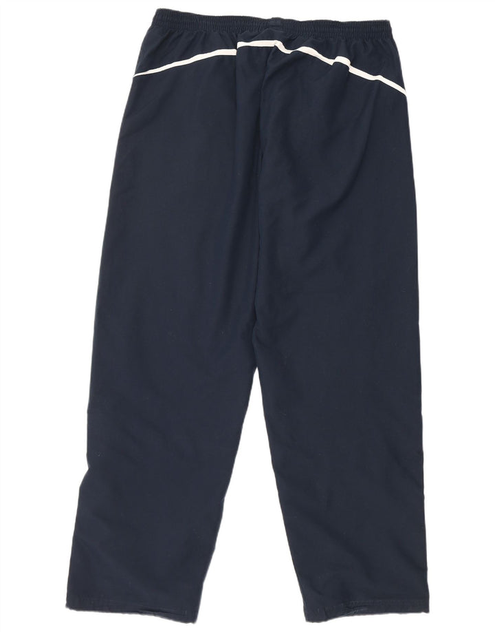 Nike Herren-Trainingshose XL, marineblaues Colourblock-Polyester