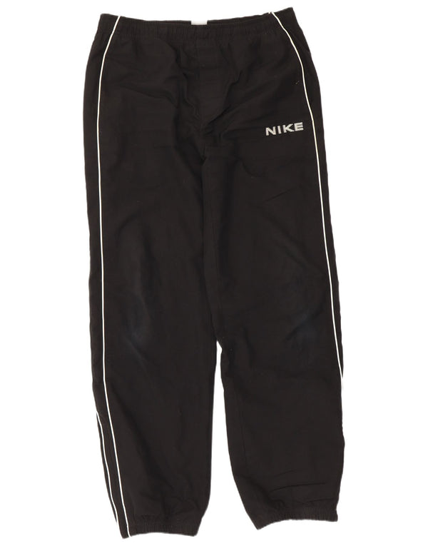 Nike Mens Graphic Tracksuit Trousers Joggers Medium Black Polyester