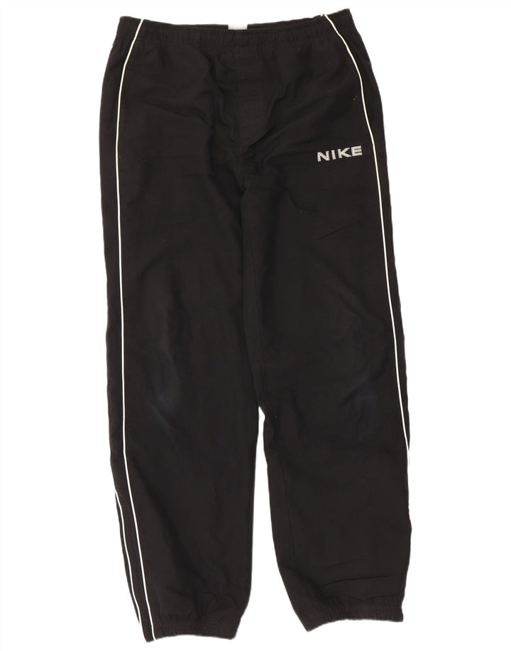 Nike Herren-Trainingshose mit Grafik, mittelgroß, schwarz, Polyester