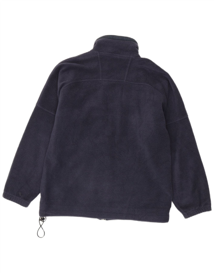 Champion Herren Fleecejacke UK 38 Medium Marineblau Polyester