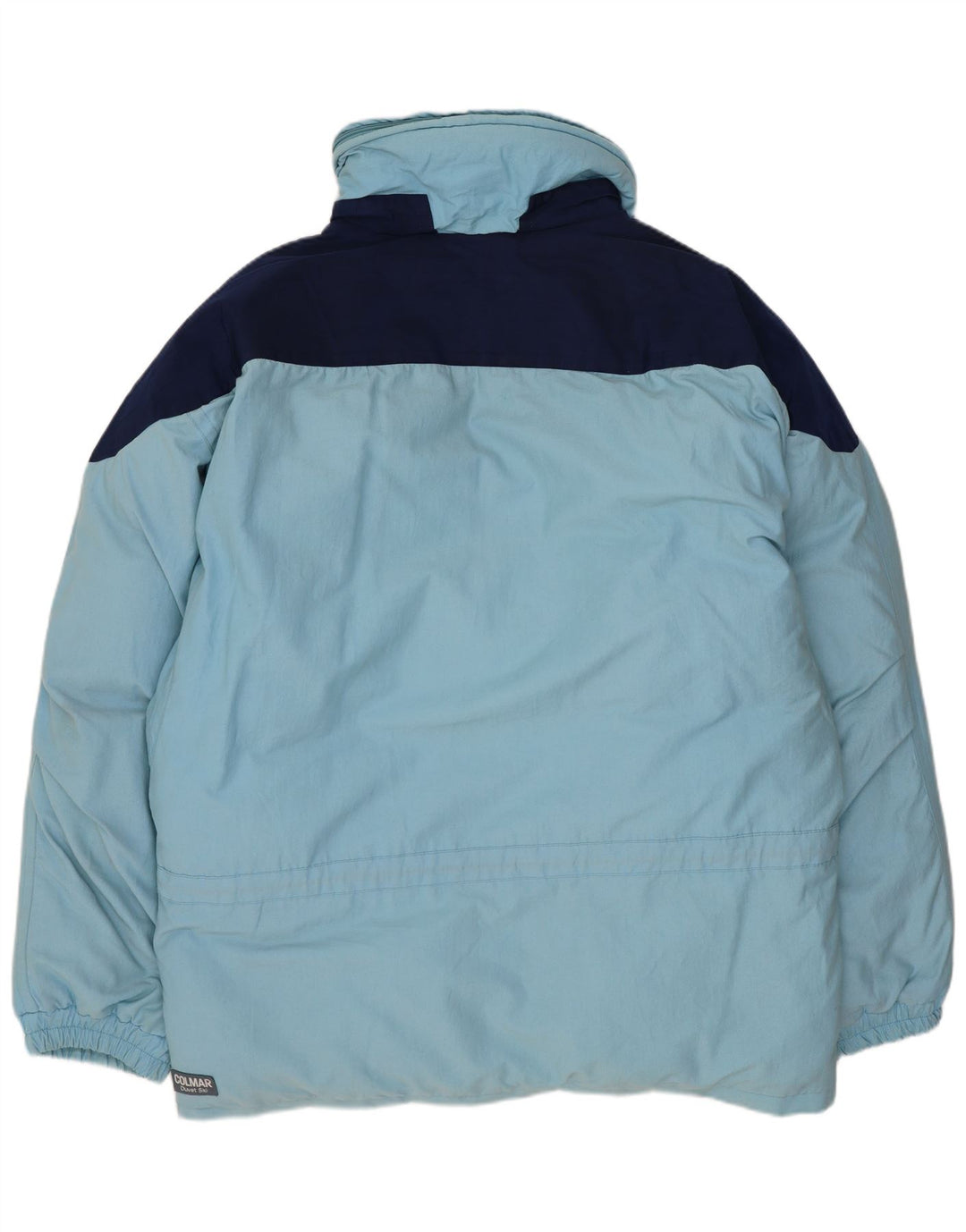 Colmar Herren-Skijacke mit Kapuze, lockere Passform, IT 48, Mittelblau, Farbblock
