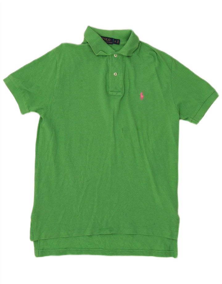 POLO RALPH LAUREN Herren-Poloshirt, kleine grüne Baumwolle