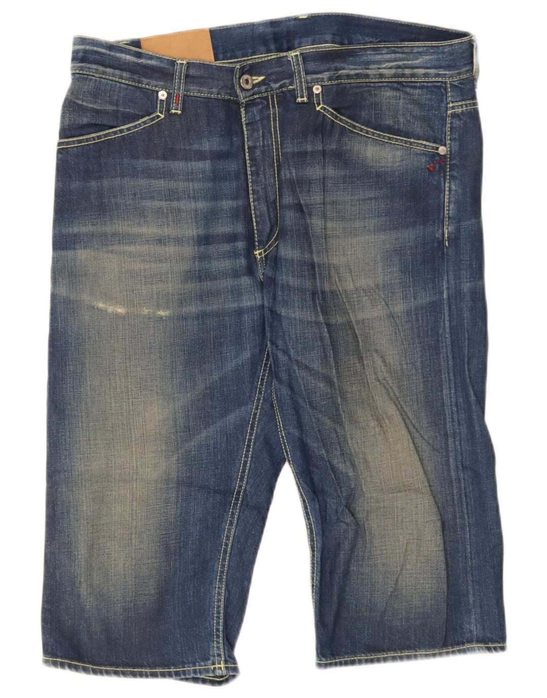 Dondup Herren Jeansshorts W36 Große blaue Baumwolle