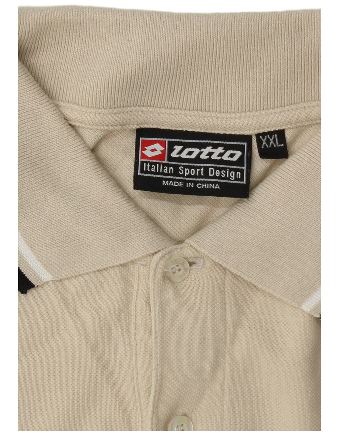 LOTTO Herren Poloshirt 2XL Beige